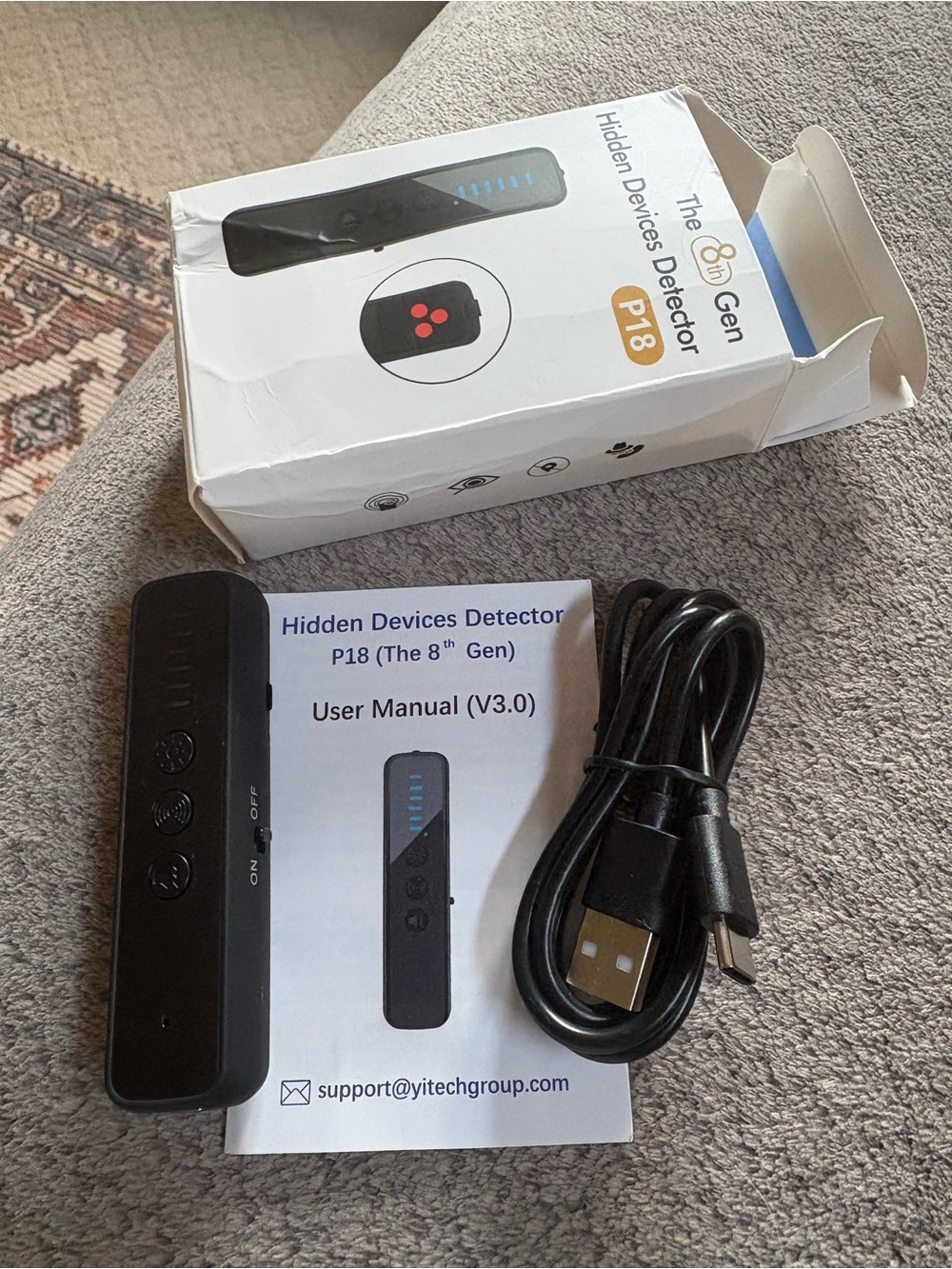 Hidden device detector
